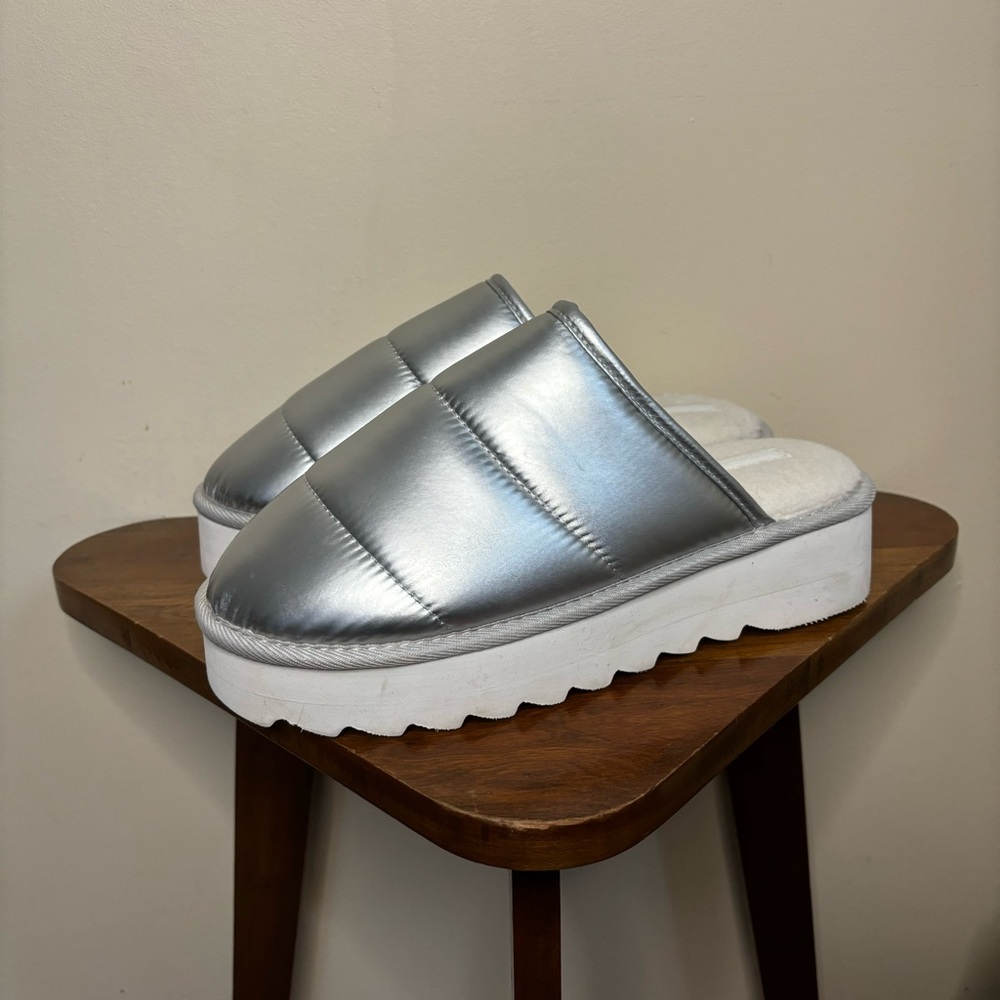 Maeve Puffy Platform Slippers